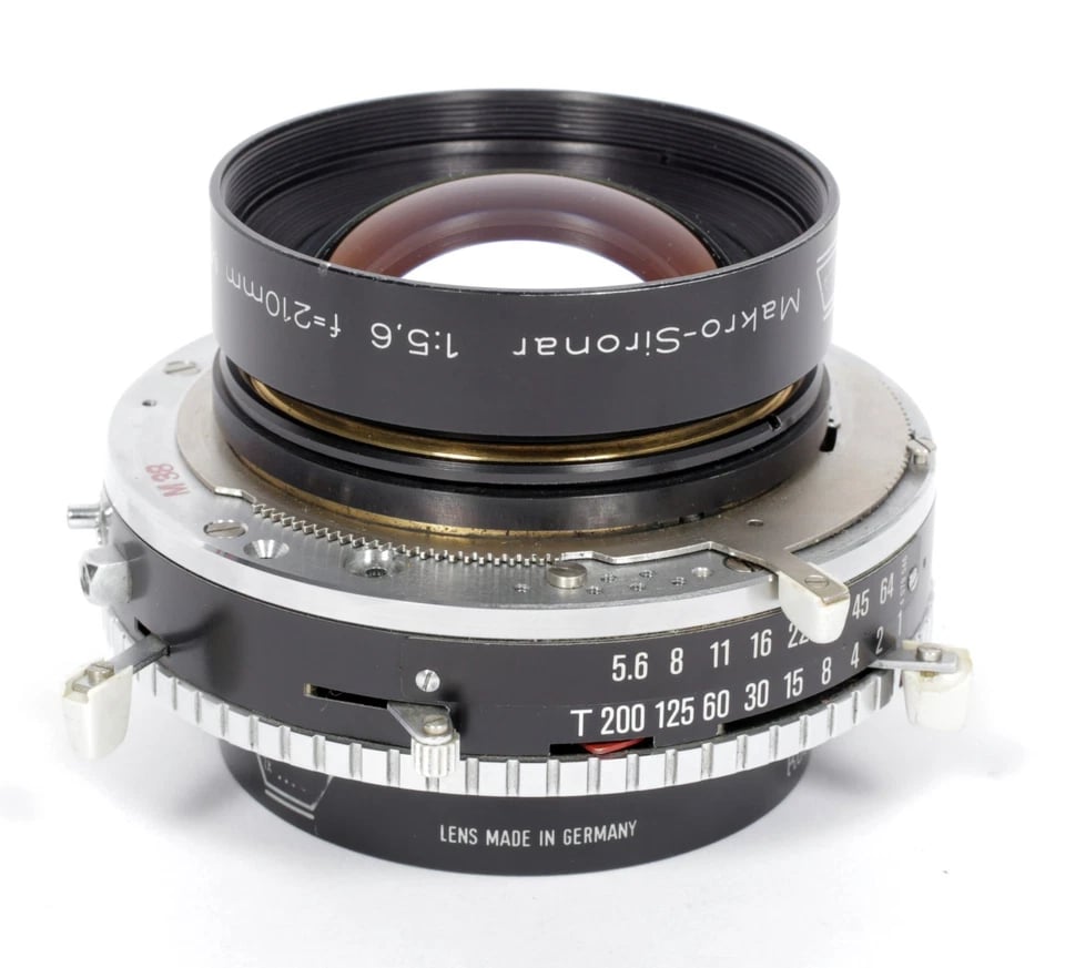 フィルムカメラ rodenstock sironar N 210mm f5.6 Rodenstock Macro Sironar MC 210mm F5.6 Lens in Compur #3